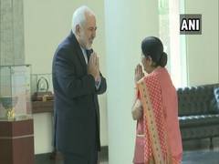 
      
      Iran FM holds talks with Sushma Swaraj amid tensions with US
      
      