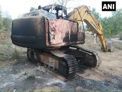 
      
      Maoists torch 1 machine at construction site in Bihar
      
      