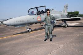 
      
      Mohana Singh becomes first IAF woman pilot to be operational...
      
      