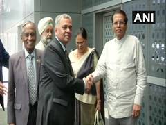 
      
      Sri Lankan Prez reaches Delhi for Modi's swearing-in
      
      