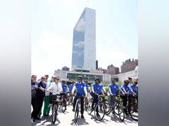 
      
      India at UN marks World Bicycle Day
      
      