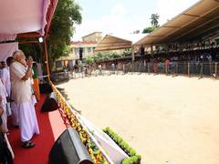 
      
      In Modi's Kerala visit, his clothes have a message
      
      