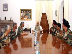 
      
      Rajnath meets top Army Commanders, lauds 'exceptional...
      
      