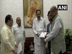 
      
      4 TDP MPs merge in BJP in Rajya Sabha
      
      