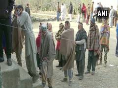 
      
      Voting underway in 5th phase of DDC polls in J-K
      
      