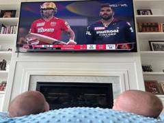 
      
      Preity Zinta's little twins look adorable watching IPL
      
      