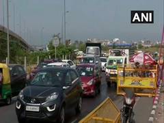 
      
      Delhi-Ghaziabad border witnesses heavy traffic jam
      
      