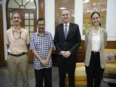 
      
      Poland's Ambassador holds talks with Delhi CM, discusses...
      
      