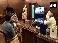 
      
      Rajasthan's Chief Secretary, DGP meet Guv Kalraj Mishra at...
      
      