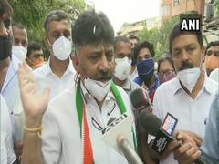 
      
      DK Shivakumar alleges 'corrupt practices' behind suicide of...
      
      