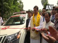 
      
      U'khand CM flags off free health services for devotees
      
      