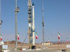 
      
      Iran launches satellite-carrying rocket into space
      
      