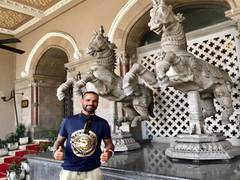 
      
      IPL 2021: DC opener Dhawan arrives at team hotel, to undergo...
      
      