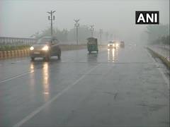 
      
      Delhi receives mild showers, no respite from air pollution
      
      