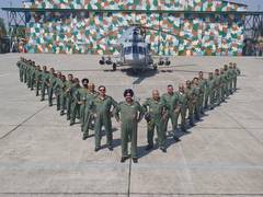 
      
      Air Chief Marshal to lead missing man formation to pay...
      
      