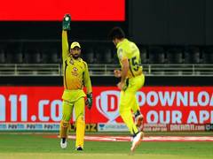 
      
      IPL 13: Dhoni completes 100 catches as wicketkeeper 
      
      