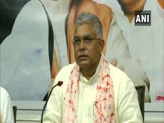 
      
      Police working like TMC cadre: Dilip Ghosh
      
      