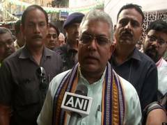 
      
      Dilip Ghosh booked for 'beat TMC workers, cops' remark
      
      