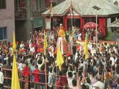 
      
      J-K: Bhaderwah's famous festival 'Mela Patt' concludes
      
      