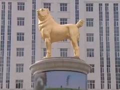 
      
      Turkmenistan President unveils 6-m-tall golden statue of his...
      
      