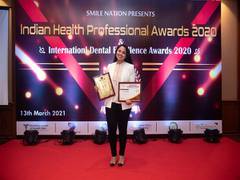 
      
      Dr Swati Bajaj was awarded Young Dental Achiever of the Year...
      
      