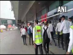 
      
      SpiceJet employees hold strike at Delhi airport over salary
      
      