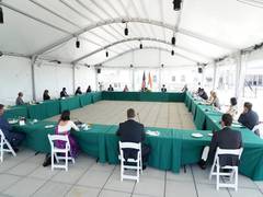 
      
      Foreign Secretary Shringla interacts with leading US...
      
      