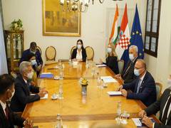 
      
      Jaishankar meets Croatia's Foreign Minister, exchange views...
      
      