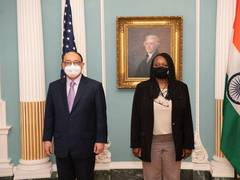 
      
      Shringla discusses disarmament, space cooperation issues with...
      
      