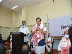 
      
      Jitendra Singh, Baijayant Panda congratulate Assam's...
      
      
