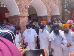 
      
      Sukhbir Badal along with several others booked for flouting...
      
      