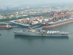 
      
      COVID-19: INS Jalashwa reaches Visakhapatnam with medical aid...
      
      