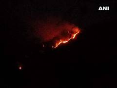 
      
      Massive fire breaks out in forest in J-K's Udhampur
      
      