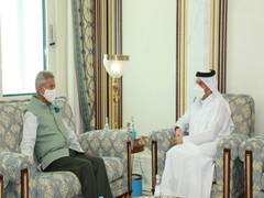 
      
      Jaishankar meets Qatari counterpart, discusses bilateral...
      
      