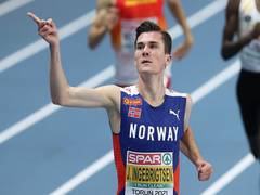 
      
      World indoor 1500m record set by Jakob Ingebrigtsen ratified...
      
      