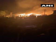 
      
      J-K: Several houses gutted in fire in Baramulla's Noorbagh
      
      
