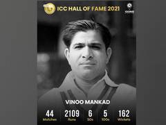
      
      Tendulkar 'delighted' to see Vinoo Mankad inducted into ICC...
      
      