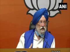 
      
      Punjab govt profiteering from Covid vaccines, says Hardeep Puri
      
      