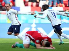 
      
      Euro 2020: Antoine Griezmann's strike helps France earn 1-1...
      
      