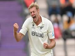 
      
      WTC final, Day 3: Jamieson scalps 5 as India bowled out for 217 
      
      
