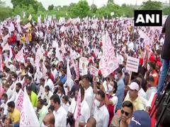 
      
      Navi Mumbai: Locals protest over naming new international...
      
      