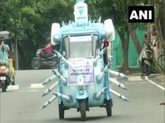 
      
      Chennai artist designs auto-rickshaw to create COVID-19...
      
      