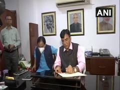 
      
      Mansukh Mandaviya takes charge of Chemical &amp; Fertilizer...
      
      