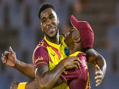 
      
      McCoy, Walsh steal show as WI register thrilling 18-run win...
      
      