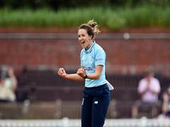 
      
      Kate Cross's fifer helps England bundle out India for 221 in...
      
      