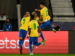 
      
      Copa America: Paqueta's goal helps 10-man Brazil defeat Chile...
      
      