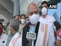 
      
      Uttarakhand BJP observer Tomar arrives in Dehradun for...
      
      