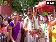 
      
      NCP workers detained in Pune over protest against LPG price hike
      
      