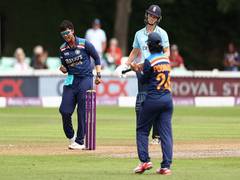 
      
      Deepti takes three wickets as India restrict England to 219...
      
      