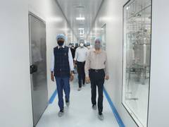 
      
      Union Minister Mansukh Mandaviya visits COVID-19 vaccine...
      
      